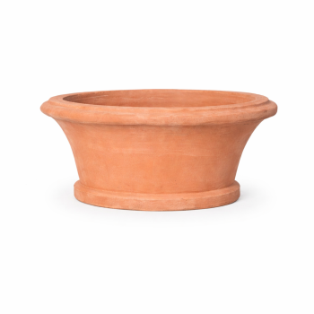Ovaler Terracottatopf aus Impruneta – mediterrane Eleganz für Haus und Garten